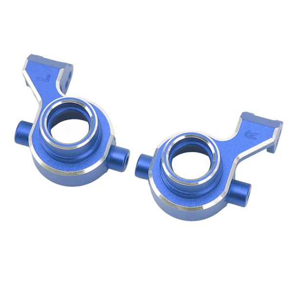 2 stk RC styrekopp i aluminiumlegering, enkel å fjerne, slitesterk, RC-bildeler for Traxxas for MAXX 2 0 for 1/10 mørkeblå