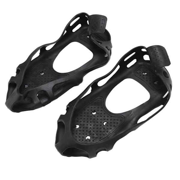 24 pigge Anti-Slip Walk Traction Cleat Ice Cleats til sko og støvler Traction Cleats til at gå på sne og isL
