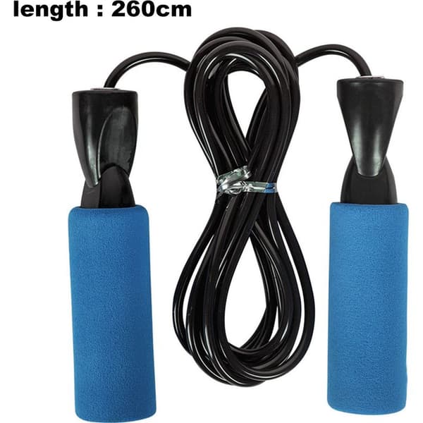 Adjustable Jump Rope - Tangle-Free Skipping Rope for Training, Boxing, Endurance Training Multicolour