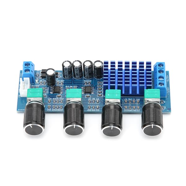 M577 Dobbel 80W Høyeffekts Doble Lydkanaler Stereo Digital Lydforsterkerkort