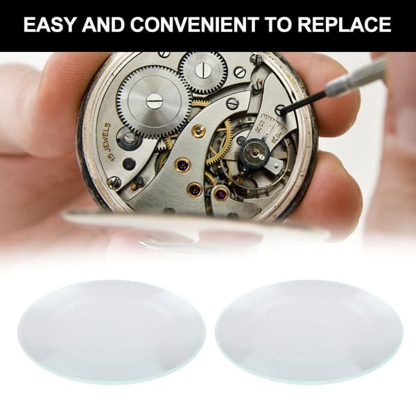 30mm 32mm D Typ Klockglas Ersättningstillbehör Klockreparationsdelar