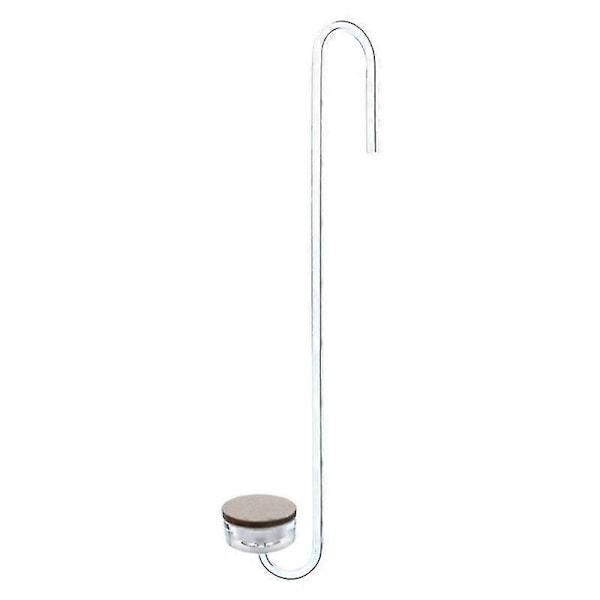 Rostfri Akvarium CO2 Diffuser, CO2 Bubbel Diffuser Med Högdensitets Keramisk Skiva, Platt Botten, 26 Cm