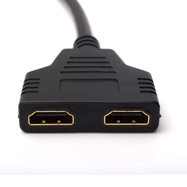 High Definition Multimedia Interface -jakaja 1:stä 2:een 1080P HD Multimedia Interface -kaapelijakaja