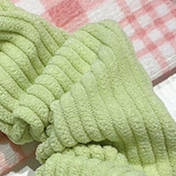 Naisten Tytöt Scrunchy Sarjakuva Söpö Pehmeä Joustava Hius Sideköysi Hiustarvikkeet Treffit Party Green