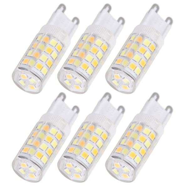 10 kpl G9 220 V LED-lamppu Himmennettävä keraaminen LED-polttimo Vaihda halogeenilamppu ChandelierG9 5W 52LED