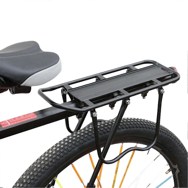 Bagagebærer til mountainbike, hurtig udløsning og installation, cykelbagagebærer, aluminiumslegering, robust MTB-bagagebærer