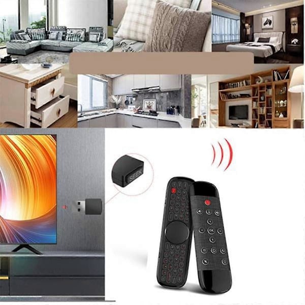 Q40 Röstfjärrkontroll 2.4G Trådlöst Tangentbord Luftmus IR-inlärning Mikro-Gyro Bakgrundsbelyst kompatibel med Android TV-box