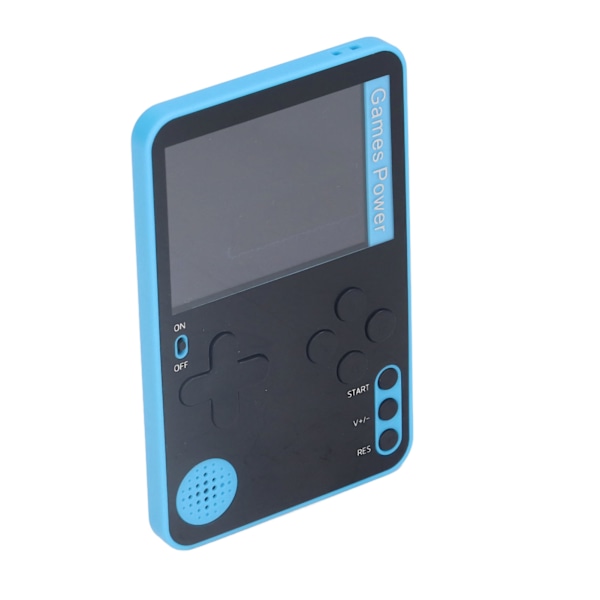 Blå håndholdt spillekonsol Retro bærbar spil Player Videospil Player 2,4 tommer farveskærm