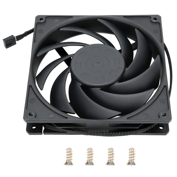 F140 Datamaskin CPU Kjølevifte 14cm Lav Støy Stasjonær Datamaskin Kjølevifte Svart
