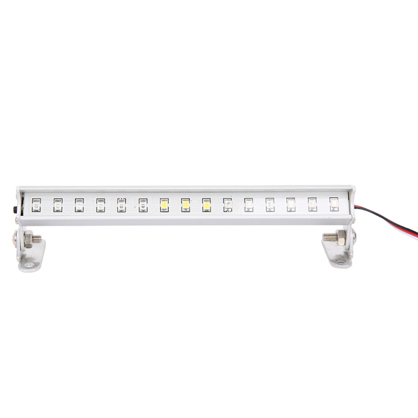139,3 mm 15 lysdioder modell bil taklys modifikasjon tilbehør Passer for 1/8 1/10 RC bil