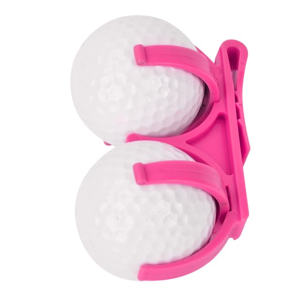 Profesjonell Golfballholder Klips Organizer Golfer Golfverktøy Tilbehør (rosa)