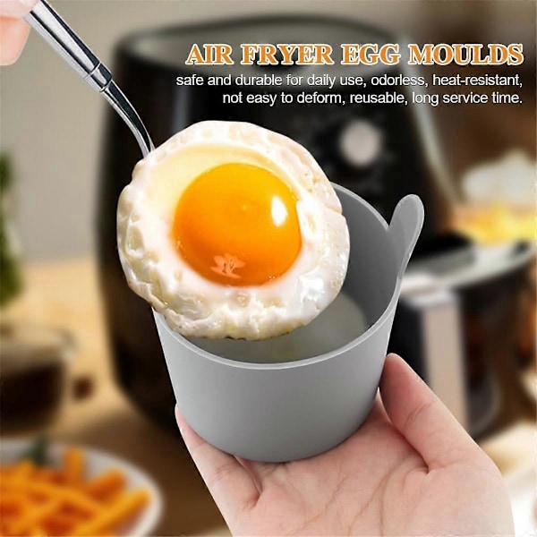 4 stk. Ramekins for Airfryer, Airfryer Eggformer