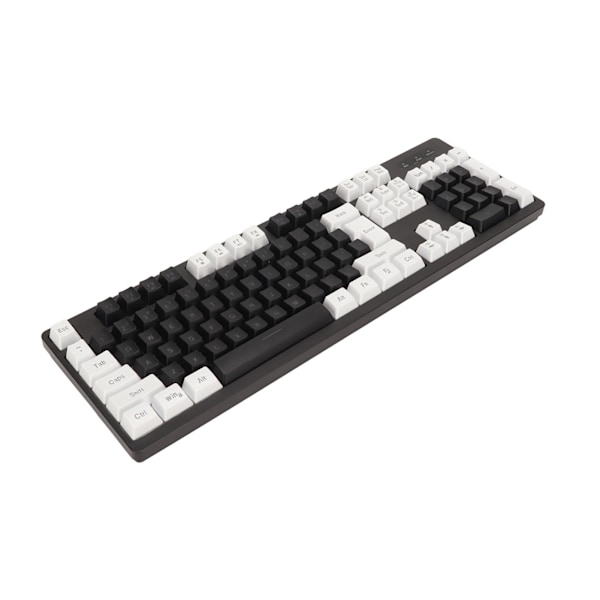 Trådlöst tangentbord och mus 104 tangenter RGB LED-bakgrundsbelysning 2 i 1 2,4 GHz-anslutning Vattentätt spelande tangentbord och mus för PC