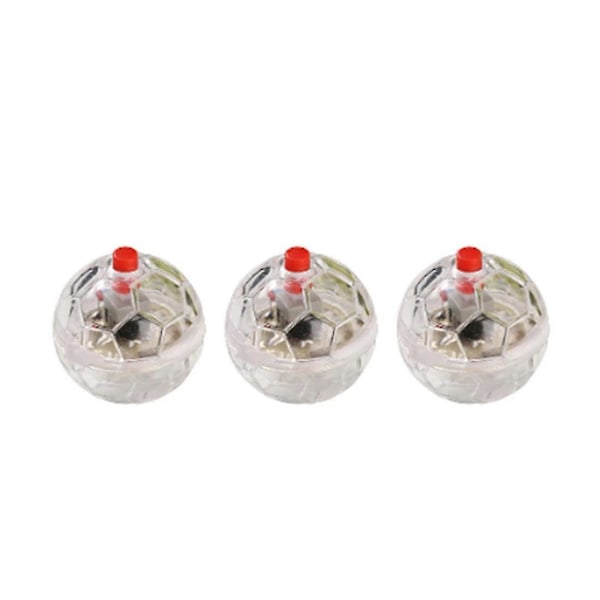 3 st Blinkande Boll Batteridriven Paranormal Utrustning Portabel Liten Rörelse Gåva Husdjursleksak Led Zekai