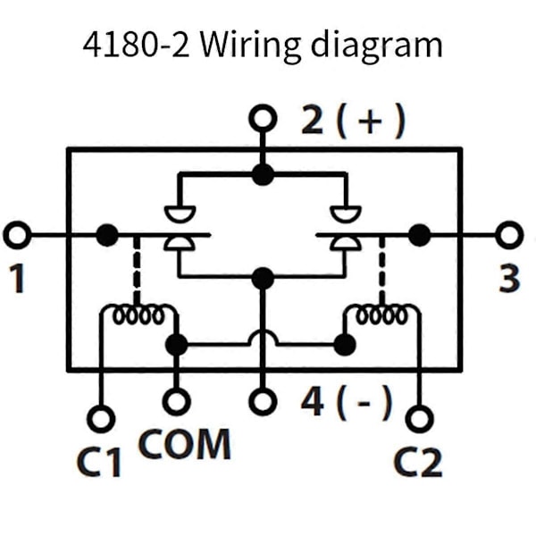 12V 80A/100A Auton vinssin rele 4180-2 Seitsemän nastan autorele