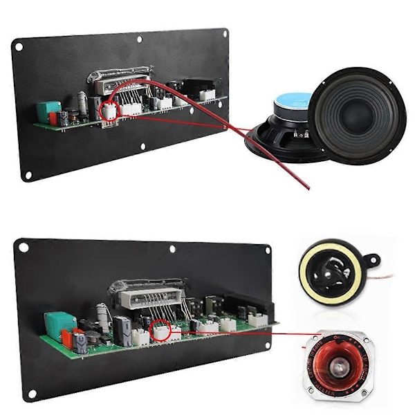 Bluetooth Audio 15W Förstärkarbräda med FM BT Audio Portabel Högtalare