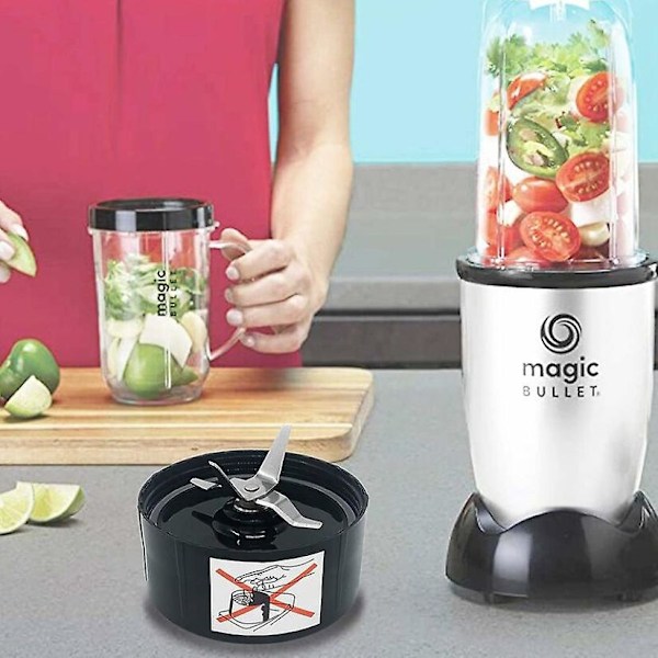 3 st Ersättningsblad för 250W Magic Bullet Blender Juicer, Magic Bullet Blad Reservdelar, Magic Bullet Mixer Tillbehör