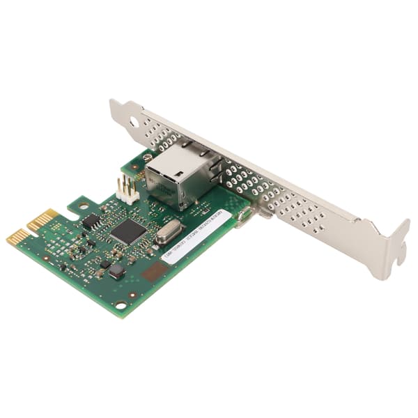 PCIe nätverkskort 2.5GT/s PCI Express 2.1 LED-indikator Självanpassande Gigabit Ethernet-kort för serverdator