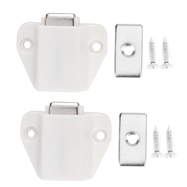 8pcs Strong Single Door Magnetic Catch Suction Latch for Home Furniture Cabinet Cupboard