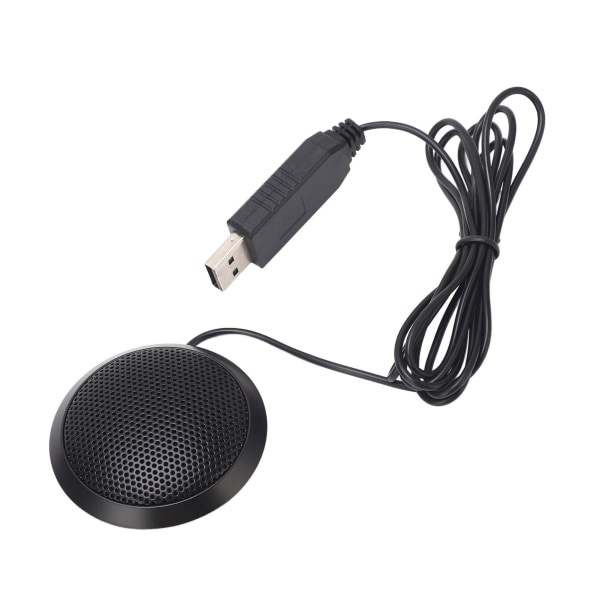 E104 USB-konferencemikrofon 360° Omnidirektionel højttalertelefon til onlinemøder Spilchat