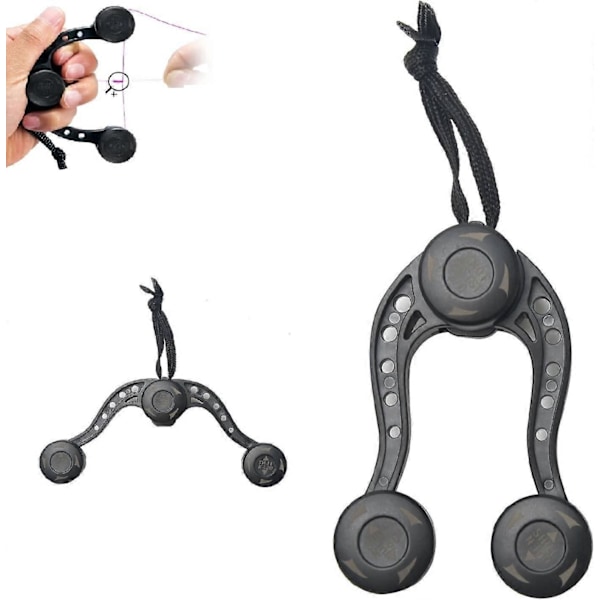 GT Knots - Linjknutverktyg - GT Knotter Leader knuthjälp - Assist 2.0 för FG GT RP - Verktyg för knutning av fiskelina