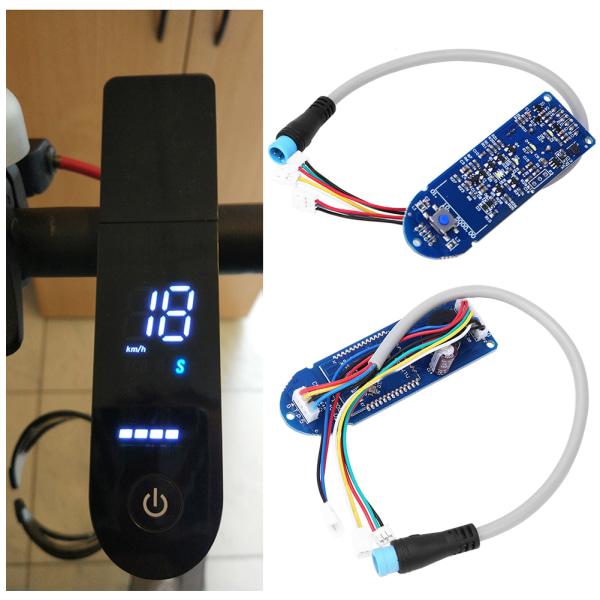Bluetooth-kort og erstatningsdekselplate for XIAOMI M365 elektrisk scooter