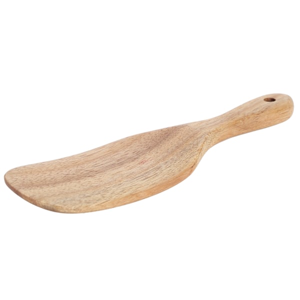 Teak Spatel Flat Form FoodGrade Trä Matlagning Spatel för Hem Kök Matlagning(20.5x6cm )