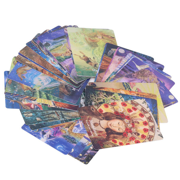 36 stk. Goddess Dream-kort - Forskellige mønstre - Glattere kanter - Bærbart tarotkortsæt til fester og kontor