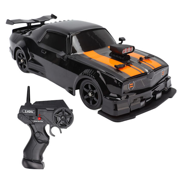 16A04 1/16 RC Driftbil Simulerad 4-hjulsdrift med LED-ljus RC Bil Leksak för Över 6 Underhållning
