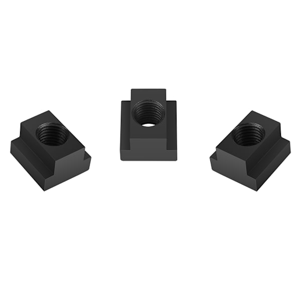 5 kpl Black Oxide Finish T-uramutterit M16 kierteet sopivat työstöpöytien T-aukkoon
