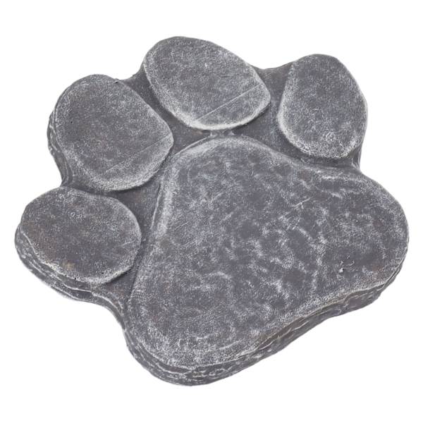 Minnessten för hundtassar DIY-bokstäver Gravsten för husdjur Monument för utomhusgräsmatta Patio Rock Grey