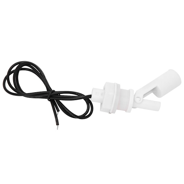 2stk vandstandssensor sidemonteret hvid PP plast flydende flydekontakt 16mm DC0-110V