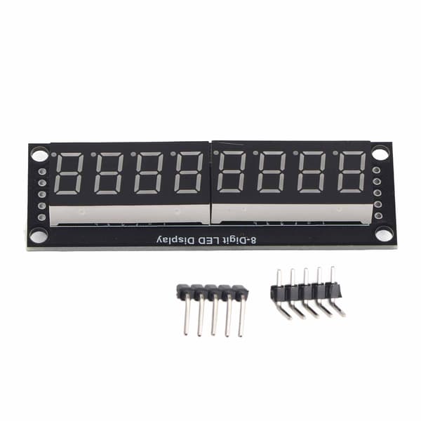 Digitalt rørdisplaymodul LED 8 siffer 7 segment 0,36 tommer TM1637 drivbrikke gul
