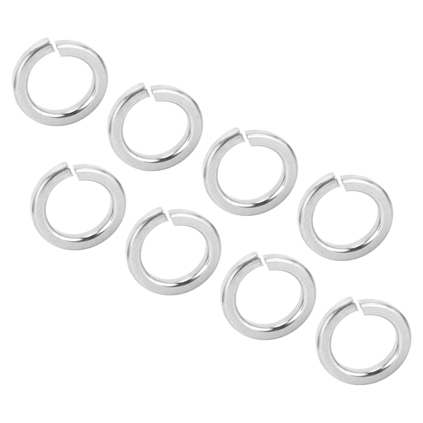 200 stk M8 delte låseskiver 304 rustfritt stål 0,5 tommer ytre diameter festemaskinvare for maskinindustrien