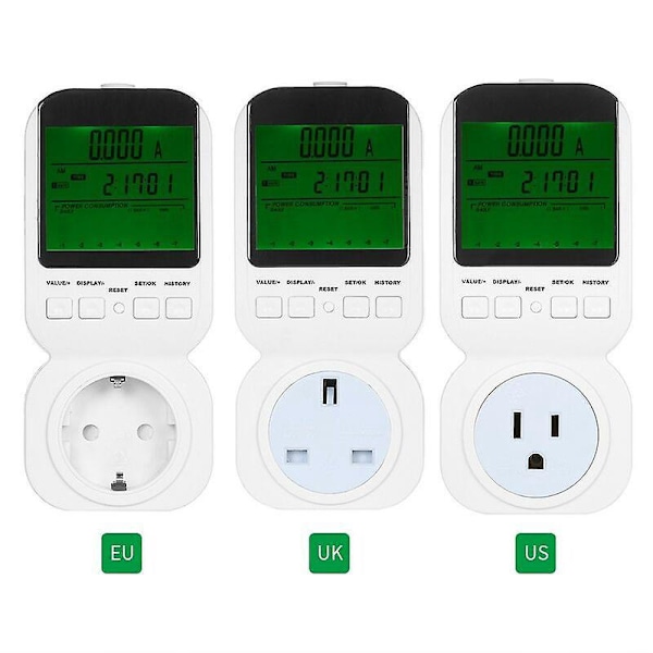 Uttag Elektrisk Mätare Smart Hushållsprestanda Hög Noggrannhet Serie Mätare (Europeisk Standard)