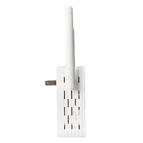 Dubbelbands Trådlös Repeater: Förstärk WiFi-signalen, 2800 kvm Täckning, 35 Enheter, Gigabit Ethernet-port (2 st)