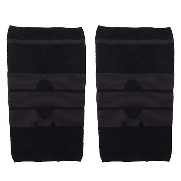 2-pack knäskydd i sport, stickade, varma knäskydd, skyddsutrustning för basket, vandring, löpning, klättring