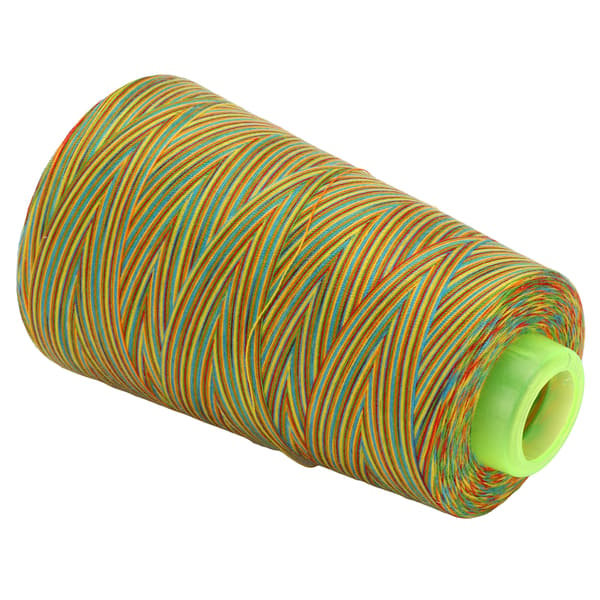 Sytråd Slitesterk Polyester Solid Bred Anvendelse Fargerik Broderi 402 Tråd for Søm Håndarbeidsmaskin