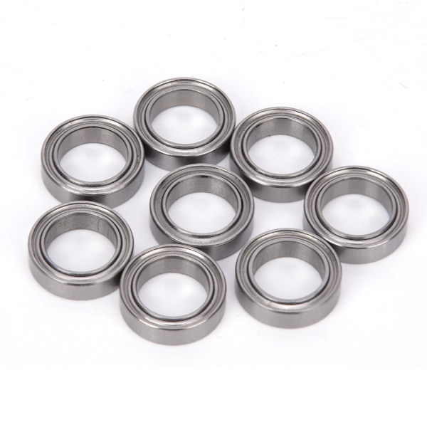 8 st silverkullagre för 1/10 skala ECX 2WD RC hobbybil tillbehör reservdelSilver ECX1055