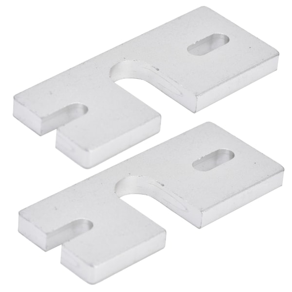 2st Hot End Fast Plate Mount Aluminiumlegering rektangulär för Reprap V6 3D-skrivare