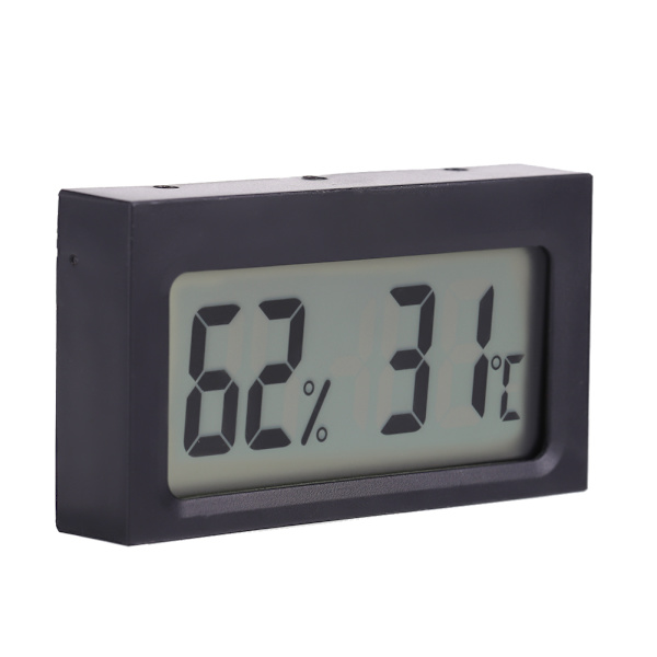 Bærbart digitalt LCD-termometer Hygrometer 0~50℃ 25%RH~98%RH