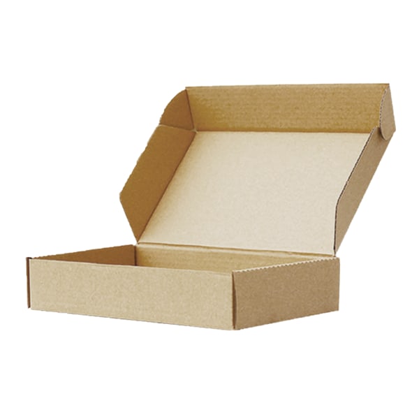 Ultrahård papperslåda 3 lager Återanvändbar återvinningsbar förpackning Packbox Pizzakartong för presentkonst300x65x30 mm / 11,8x2,6x1,2 tum
