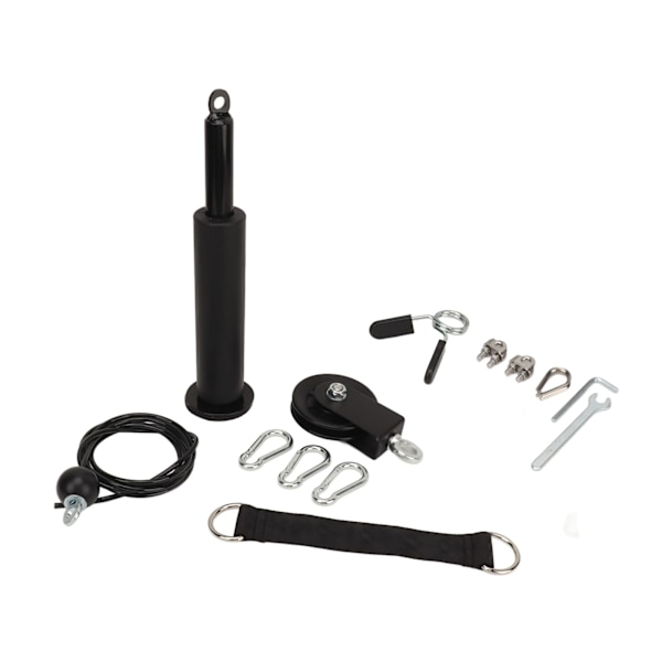 Vekt kabel trinse system DIY hjemme kabel trinse vedlegg for treningsstudio pull down biceps curl tricep arm treningsøkter