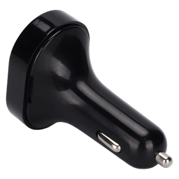 Bil Bluetooth-sändare ABS Trådlös Bluetooth FM-radioadapter med 2 USB-portar DC 12V-24V