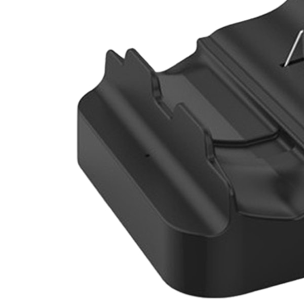 Controlleroplader Dobbelt Opladningsdock med 2 Genopladelige Batteripakker til Xboxone Controllere Sort
