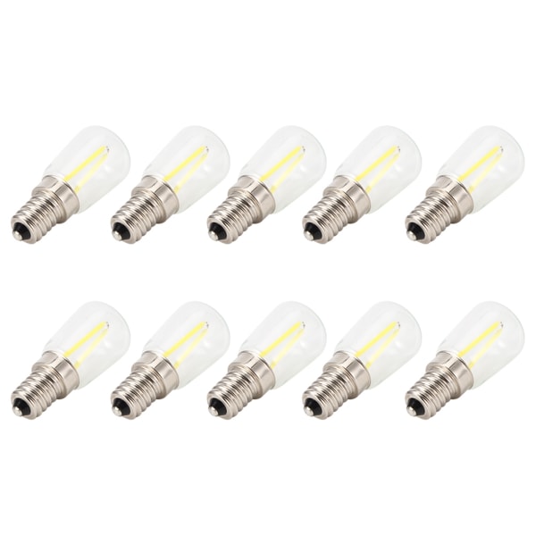 10 kpl minihimmennettävä E14 LED-lamppu 1,5 W AC 110 V kattokruunu-seinävalaisimiin