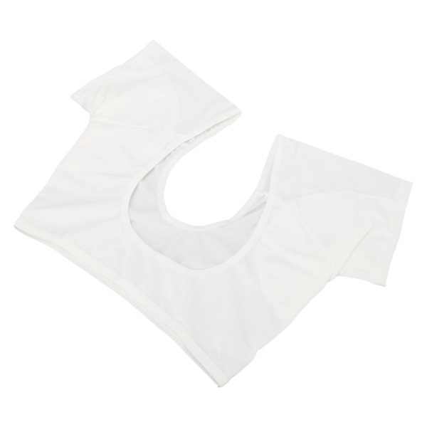 Kvinder Underarm Sweat Vest Vaskbar Genanvendelig Kortærmet Armpit Guard Vest til Lady M