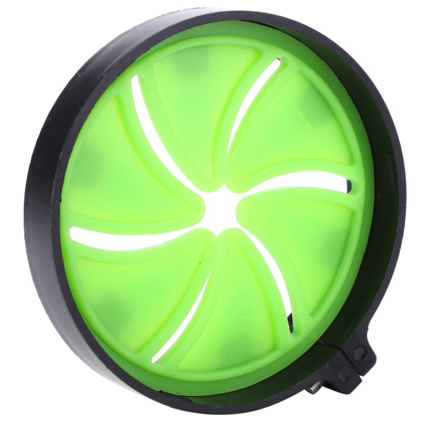 Utomhus PP Plast Grön Svart Kronblad Triangulär Universal Paintball Speed Feed Gate Lock Hoppers Cover