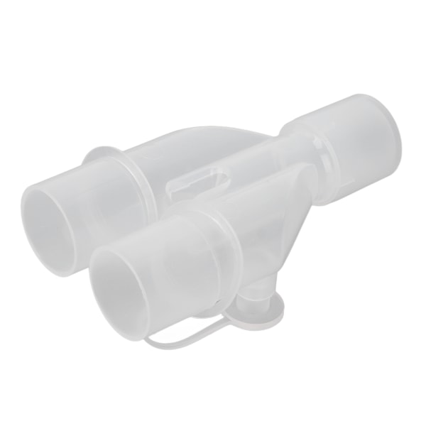 Återanvändbar slangadapter för andningsmaskin 15 mm till 22 mm Y-formad adapter för syrgasslang i plast