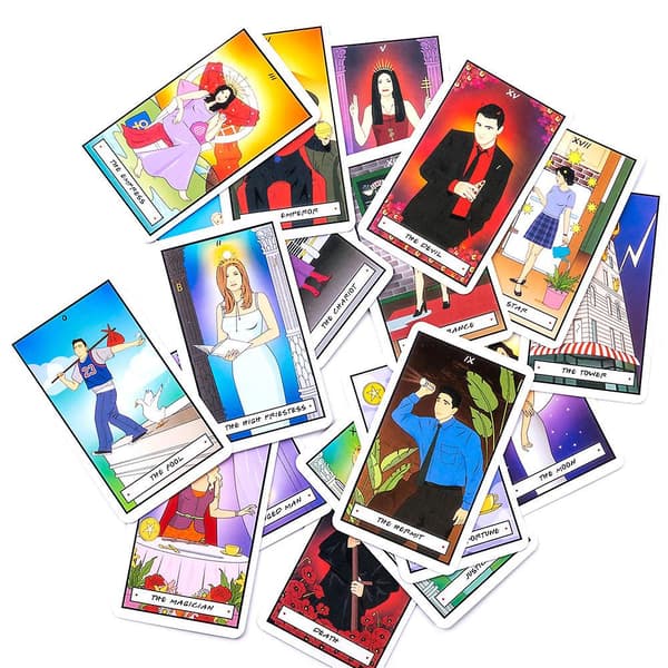 Mystiske Øyeblikk Venner Tarotkortstokk